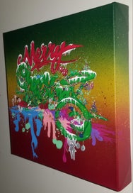 Listing 2 of 4 for Christmas Painting