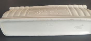 Listing 2 of 8 for Beswick 732 Art Deco Long Rectangular Trough Vase