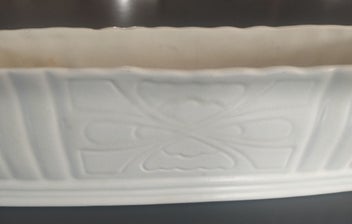 Listing 7 of 8 for Beswick 732 Art Deco Long Rectangular Trough Vase