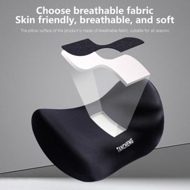 Listing 5 of 7 for Car Headrest Pillow ! Memory Foam Car Headrest Cushion with Removable Cover
