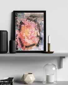 Listing 8 of 15 for Held Together by Fire – Original Acrylic Abstract Painting