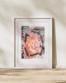 Listing 9 of 15 for Held Together by Fire – Original Acrylic Abstract Painting