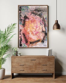 Listing 13 of 15 for Held Together by Fire – Original Acrylic Abstract Painting