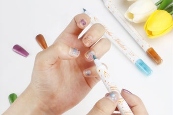 Listing 3 of 8 for 12 Colors DIY Nail Art Pens Set Dual Heads Nail Polish Pens Acrylic Paint Marker