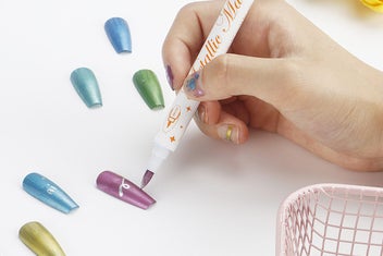 Listing 7 of 8 for 12 Colors DIY Nail Art Pens Set Dual Heads Nail Polish Pens Acrylic Paint Marker