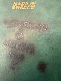 Listing 3 of 3 for Gustavsberg Argenta 1609 Plate – Wilhelm Kåge, 1949, Post-War Griffon Design