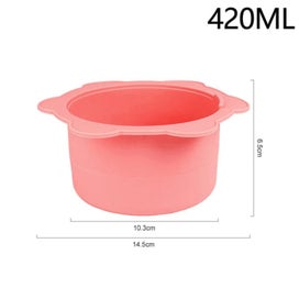 Listing 4 of 6 for Wax Warmer Heat Resisting Replacement Silicone Bowls Hair Removal With Stirring