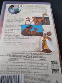 Listing 3 of 3 for Prince of Egypt VHS