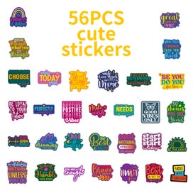 Listing 4 of 10 for Inspirational Quote Stickers - 50pcs You Matter Colourful Journaling Decals