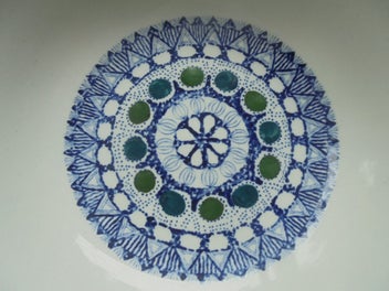 Listing 2 of 4 for Burleigh Ironstone (England) 'Mosaic' pattern bowl