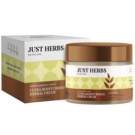 Listing 8 of 9 for Just Herbs - Ultra Moisturising Herbal Cream with Ashwagandha & Neem 100g