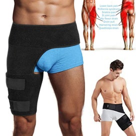 Listing 6 of 9 for Groin Hip Brace Wrap Leg Thigh Compression Support