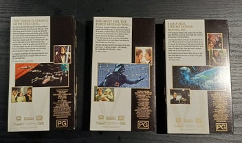 Listing 3 of 8 for Star Wars Trilogy on VHS