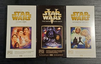 Listing 2 of 8 for Star Wars Trilogy on VHS