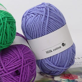 Listing 8 of 9 for Colorful Hand Knitting 25g Knitting Crochet Milk Soft Baby Cotton Wool Yarn