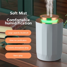 Listing 3 of 8 for White Humidifiers for Bedroom, Spray Aromatherapy Humidifier Portable Car U