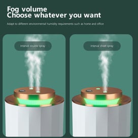 Listing 7 of 8 for White Humidifiers for Bedroom, Spray Aromatherapy Humidifier Portable Car U