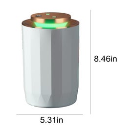 Listing 8 of 8 for White Humidifiers for Bedroom, Spray Aromatherapy Humidifier Portable Car U