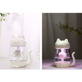 Listing 7 of 7 for White Humidifiers for Bedroom, LED Colorful Home Aromatherapy Humidifier, USB