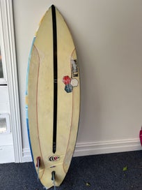 Listing 3 of 5 for Hand painted Al Merrick surfboard - art piece