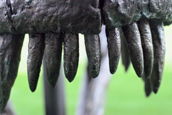 Listing 9 of 20 for Life-Size T-Rex Skull Sculpture — Bespoke One-Off Statement Artwork