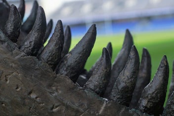 Listing 11 of 20 for Life-Size T-Rex Skull Sculpture — Bespoke One-Off Statement Artwork