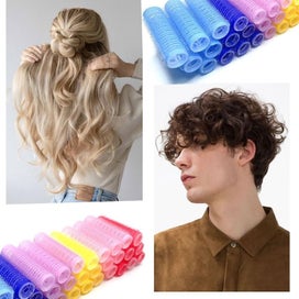 Listing 5 of 7 for 24PCS Self Grip Small Hair Curlers Roller Hair Curlers Salon Hairdressing C