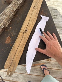 Listing 6 of 10 for Kahikatea Kotuku Feather (White Heron) Reclaimed NZ Native