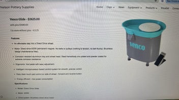 Listing 4 of 6 for Pottery Wheel Venco Direct Drive