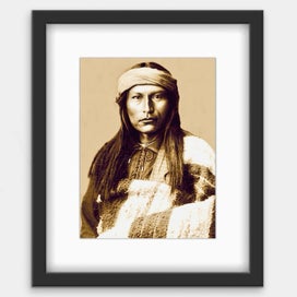 Listing 6 of 8 for Chief Joseph | North American Indian Portrait | Framed Photo 1/6