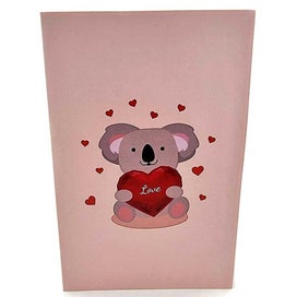 Listing 5 of 5 for Colorpop Koala With Love Heart Card Medium