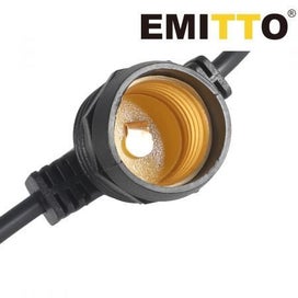 Listing 4 of 5 for 60M Festoon String Lights Christmas Wedding Party Waterproof Outdoor