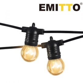 Listing 2 of 4 for 50M Outdoor LED Festoon String Lights Christmas Wedding Party Light