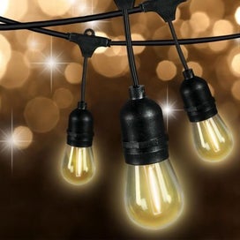 Listing 8 of 8 for 30M Garden Outdoor LED Festoon String Lights Xmas Wedding Party Light