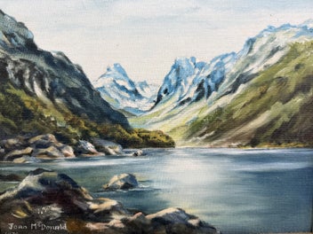 Listing 3 of 3 for Lake McKenzie Painting 1976