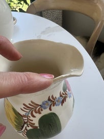 Listing 3 of 4 for Belle Fiore Solian ware large jug