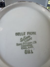 Listing 4 of 4 for Belle Fiore Solian ware large jug