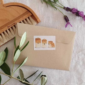 Listing 3 of 3 for Olive and The Larder Tray Greeting Card