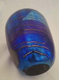 Listing 7 of 18 for <<< EXQUISITE " GARRY NASH '95 " ART GLASS VASE >>>