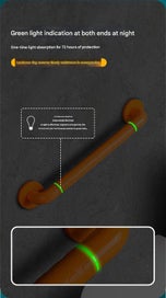 Listing 5 of 8 for 2Pc Heavy-Duty Anti-Slip Safety Grab Bar With Luminous Rings Stainless Steel Cor