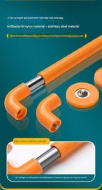 Listing 7 of 8 for 2Pc Heavy-Duty Anti-Slip Safety Grab Bar With Luminous Rings Stainless Steel Cor