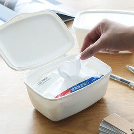 Listing 8 of 8 for Wet Wipes Storage Box, Diaper Wipes Dispenser, Refillable Wipes Container w