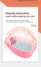 Listing 12 of 13 for Inflatable Baby Bath Tub | Portable & Soft 0-5 Yrs