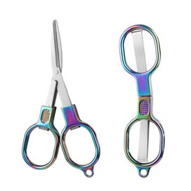Listing 2 of 6 for Folding Scissors Portable Folding Scissors Stainless Steel, Portab