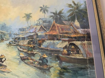 Listing 3 of 4 for Oil painting with signature L89cm H65cm