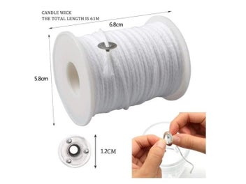 Listing 5 of 9 for DIY Handmade Aromatherapy Candle Tool Set Stainless Steel Wax Pot Smokeless Wax