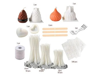 Listing 1 of 9 for DIY Handmade Aromatherapy Candle Tool Set Stainless Steel Wax Pot Smokeless Wax