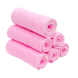 Listing 3 of 8 for 8Pcs Baby Diapers 6 Layer Soft Cotton Cloth Reusable Water-absorbent Nappy