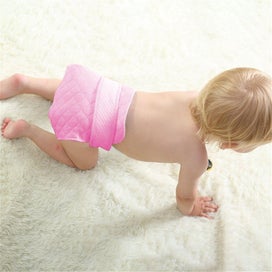 Listing 8 of 8 for 8Pcs Baby Diapers 6 Layer Soft Cotton Cloth Reusable Water-absorbent Nappy
