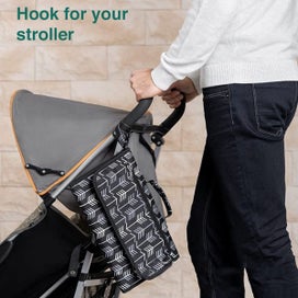 Listing 4 of 7 for Baby Nappy Changing Mat Waterproof Newborn Diaper Changing Pad with Head Cu